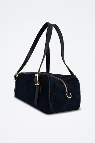 Leren Trendy Handtas Nyxa - Marineblauw