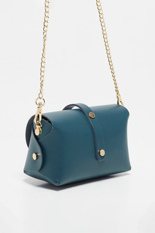 Leren Avondtasje Zephyrd - Blauw