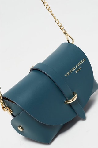 Leren Avondtasje Zephyrd - Blauw