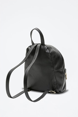 Leren Rugtas Marcela  - Zwart