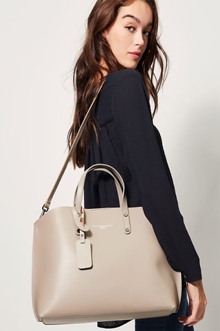 Leren Handtas Livel  - Bruin