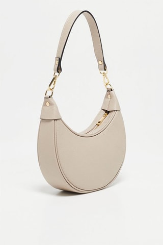 Leren Handtas Tiva   - Taupe