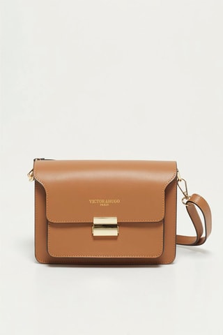 Leren Schoudertas Chanon   - Bruin