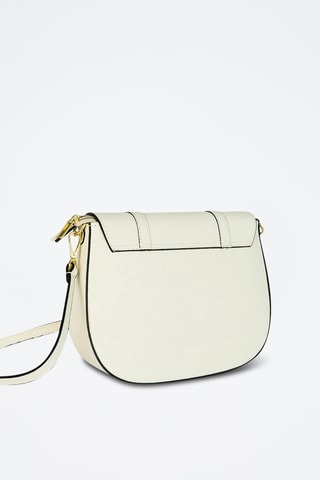 Leren Schoudertas Ruth - Wit