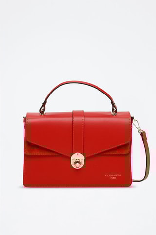 Leren Handtas Phoenix   - Rood