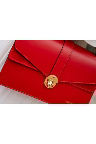 Leren Handtas Phoenix   - Rood