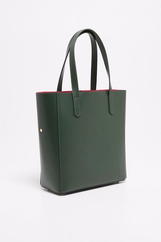 Leren Shopper Bold - Groen