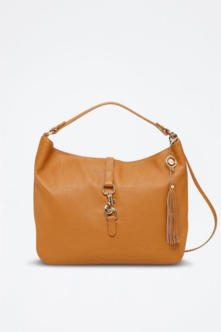 Leren Trendy Handtas Margot - Bruin