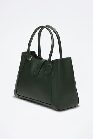Leren Shopper Beryn - Groen - Groen
