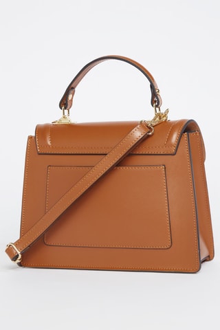 Leren Handtas Aura   - Bruin