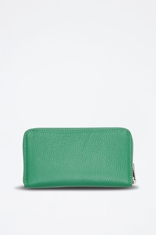 Leren Portefeuille Kaya  - Groen