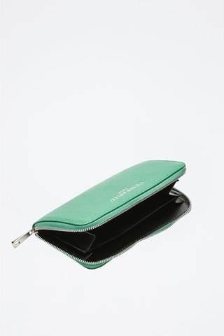 Leren Portefeuille Kaya  - Groen