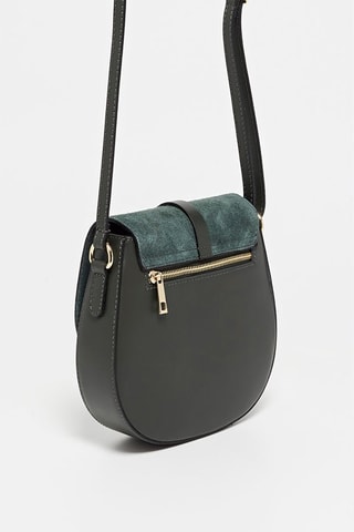 Leren Schoudertas Jara - Groen