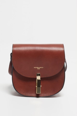 Leren Schoudertas Louis  - Bruin