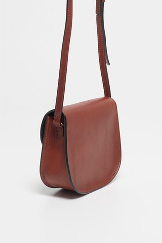 Leren Schoudertas Louis  - Bruin