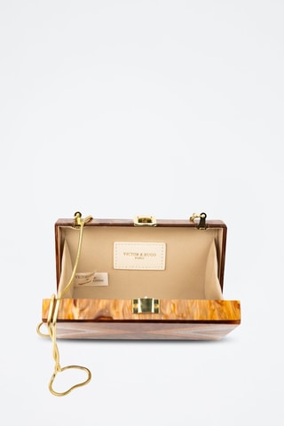 Schoudertas Crysta - Bruin