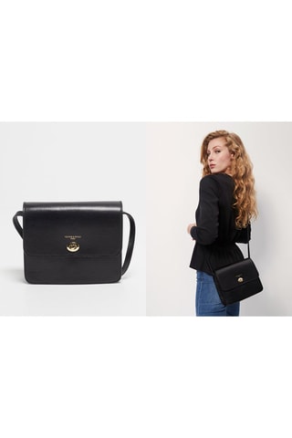 Leren Schoudertas Marni  - Zwart