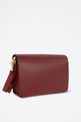 Leren Schoudertas Chanon - Bordeauxrood