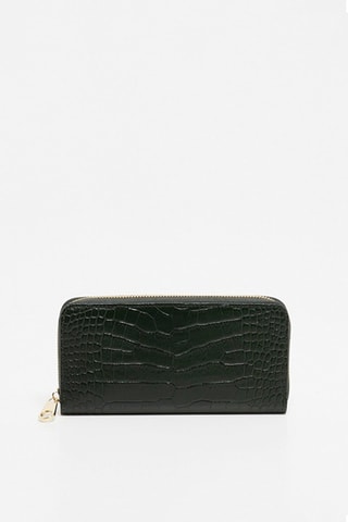 Leren Portefeuille Eni  - Groen