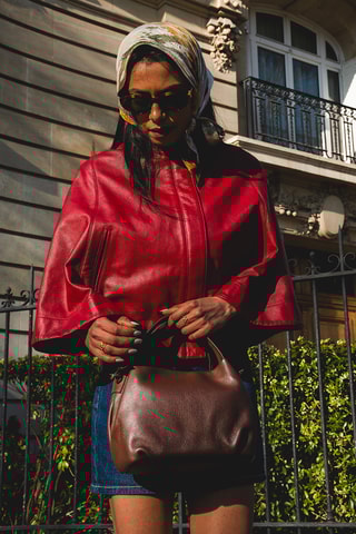 Leren Heuptas Moka - Bruin