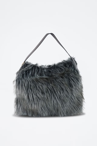 Leren Shopper Lunor - Grijs