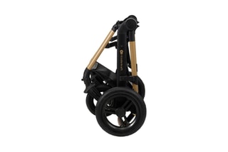 4-in-1 Kinderwagen + Accessoires Moov 2 EVA Wheels - Zwart