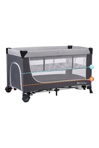 Babybed Leody Vanaf de Geboorte - Tot 15 kg - Grijs