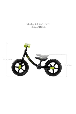 Loopfiets Way Next Off Road - Zwart - Vanaf 2 Jaar