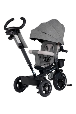 5-in-1 Driewieler Stinstep - Grijs en Zwart - Vanaf 9 Maanden