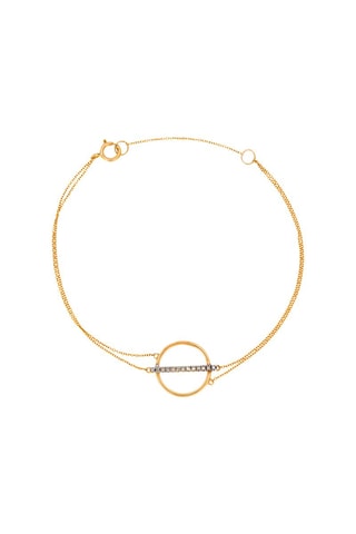 Pulseira Ofaty Ouro amarelo e diamantes