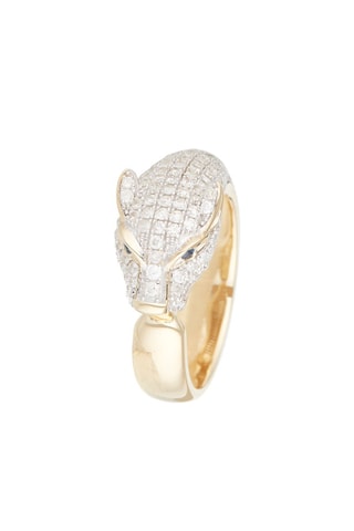 Anel Ma Panthère Ouro amarelo, diamantes e safira