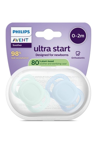 2 x 2 sucettes Ultra Start - De 0 à 2 mois
