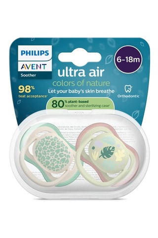 2 x 2 sucettes Ultra Air - De 6 à 18 mois