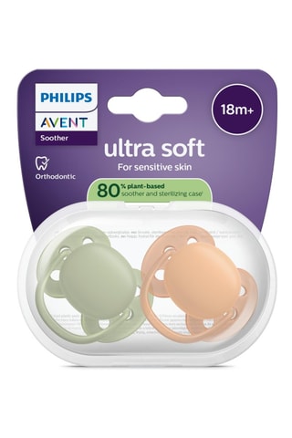 2 x 2 sucettes Ultra Soft - Dès 18 mois