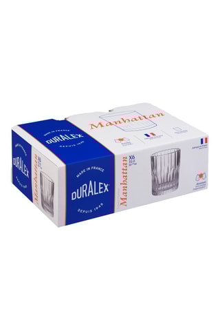 6 copos Manhattan - 31 cl