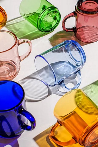 6 canecas Versailles Multi cores - 26 cl