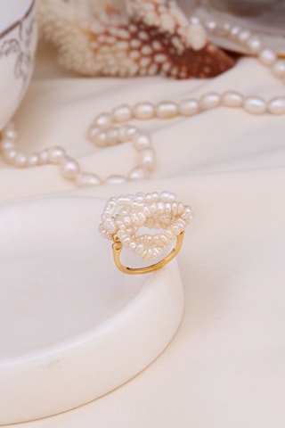 Anillo - Perlas cultivadas