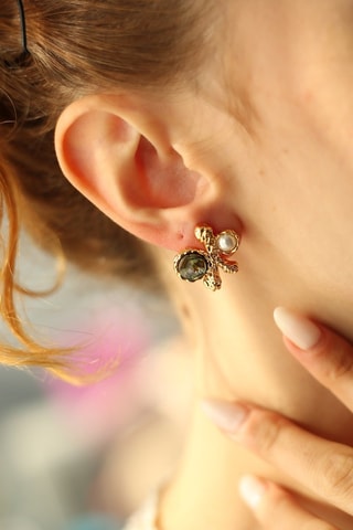 Pendientes - Perlas cultivadas y nácar