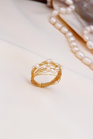 Anillo - Perlas cultivadas