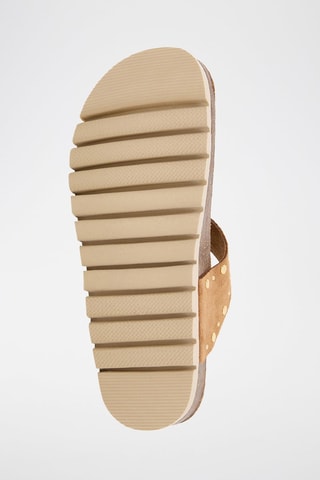 Sandales en nubuck - Camel