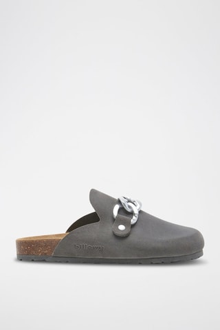 Socas de nobuck Rosso Cinzento