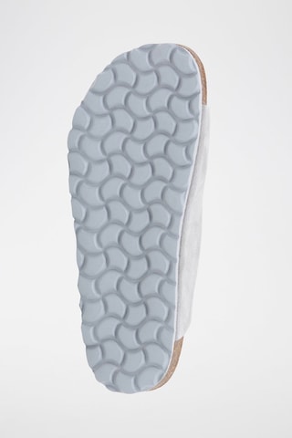 Mules en nubuck - Gris