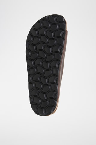 Mules en cuir - Marron