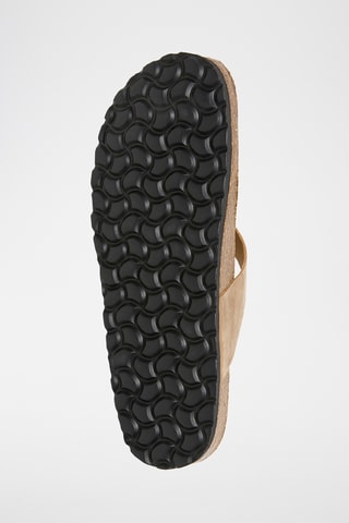 Sandales en cuir - Marron