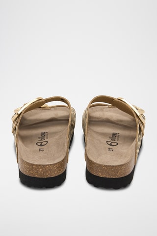 Mules plateformes - Marron