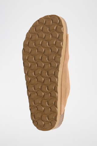 Mules en cuir - Orange