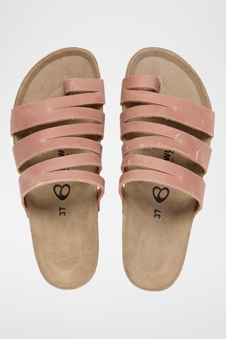 Sandales en cuir - Rose