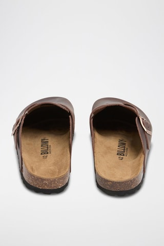 Sabots en cuir - Marron