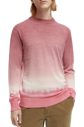 Pull dip and dye en laine - Rose