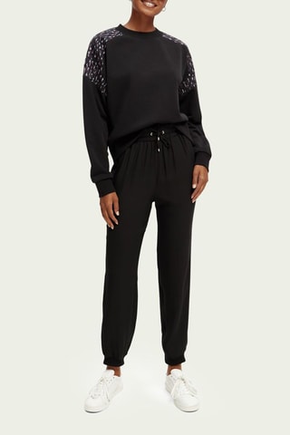 Jogger taille haute - Noir